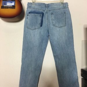 Size 7 Boyfriend jeans with “shadow” pocket